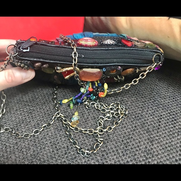 Mary Frances one of a kind embellished mini bag - Picture 11 of 14